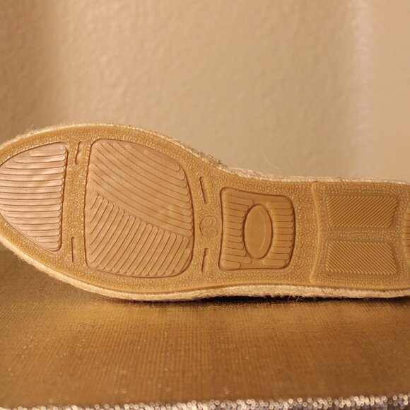 Jutelia Leather Espadrille - Rose Gold - Picture 5 of 8